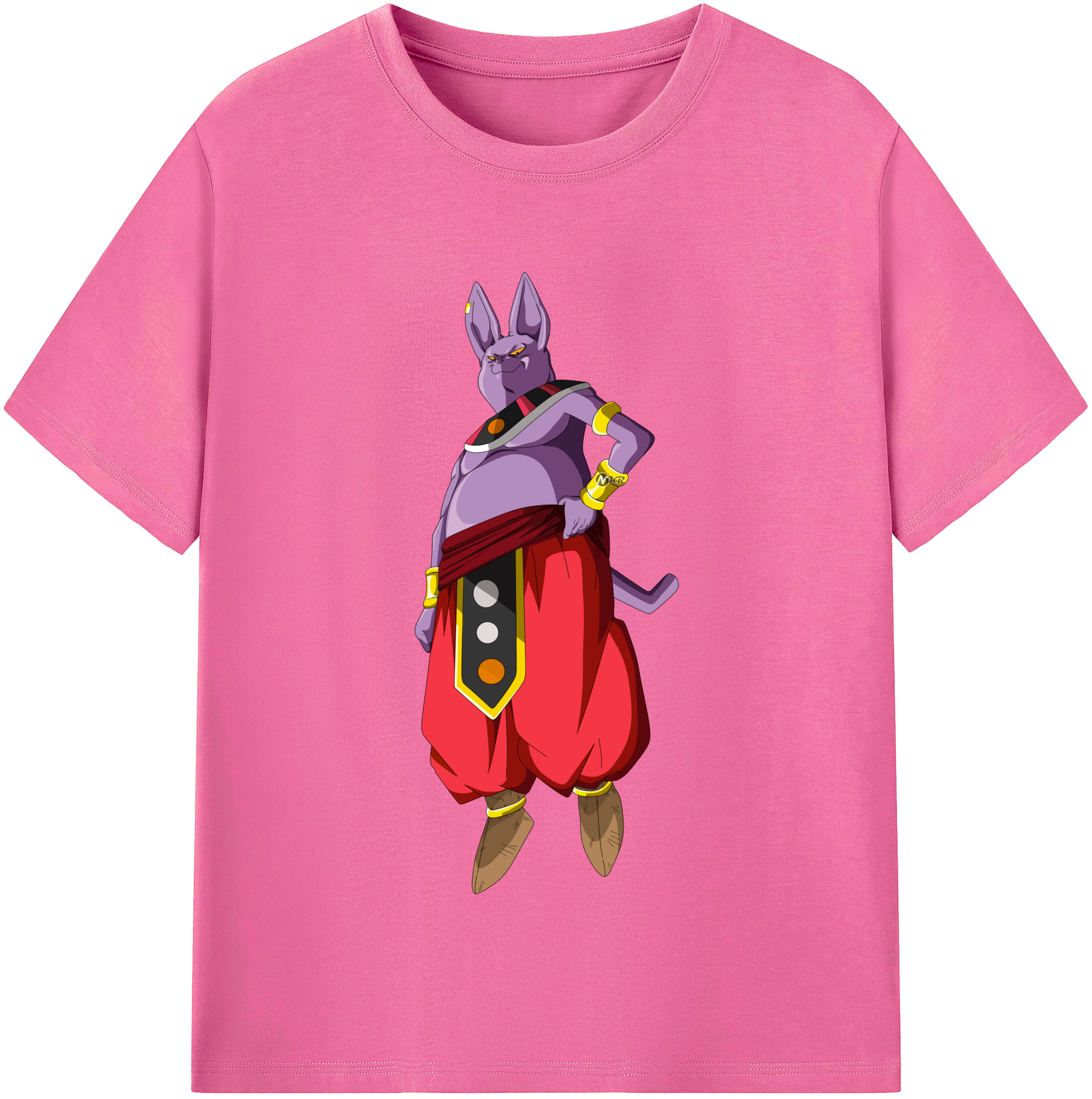 （画像用） ドラゴンボール シャンパ DRAGON BALL Champa レディースカジュアルプリントTシャツ（綿100％）